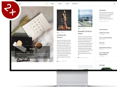 Website for Interior Front Page