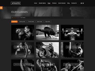 Website Sport Club