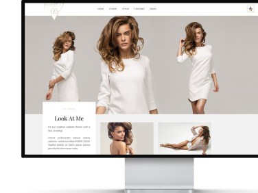 luxury fashion web-site for sale