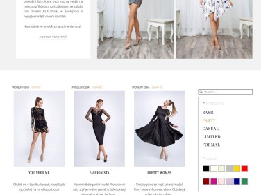 luxury fashion web-site for sale